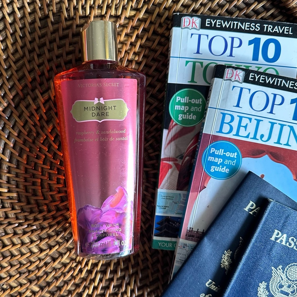 Victoria’s Secret “Midnight Dare” Discontinued Raspberry Sandalwood Body Wash